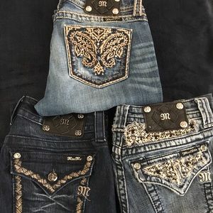Miss Me Bootcut Jeans size 27-28-27